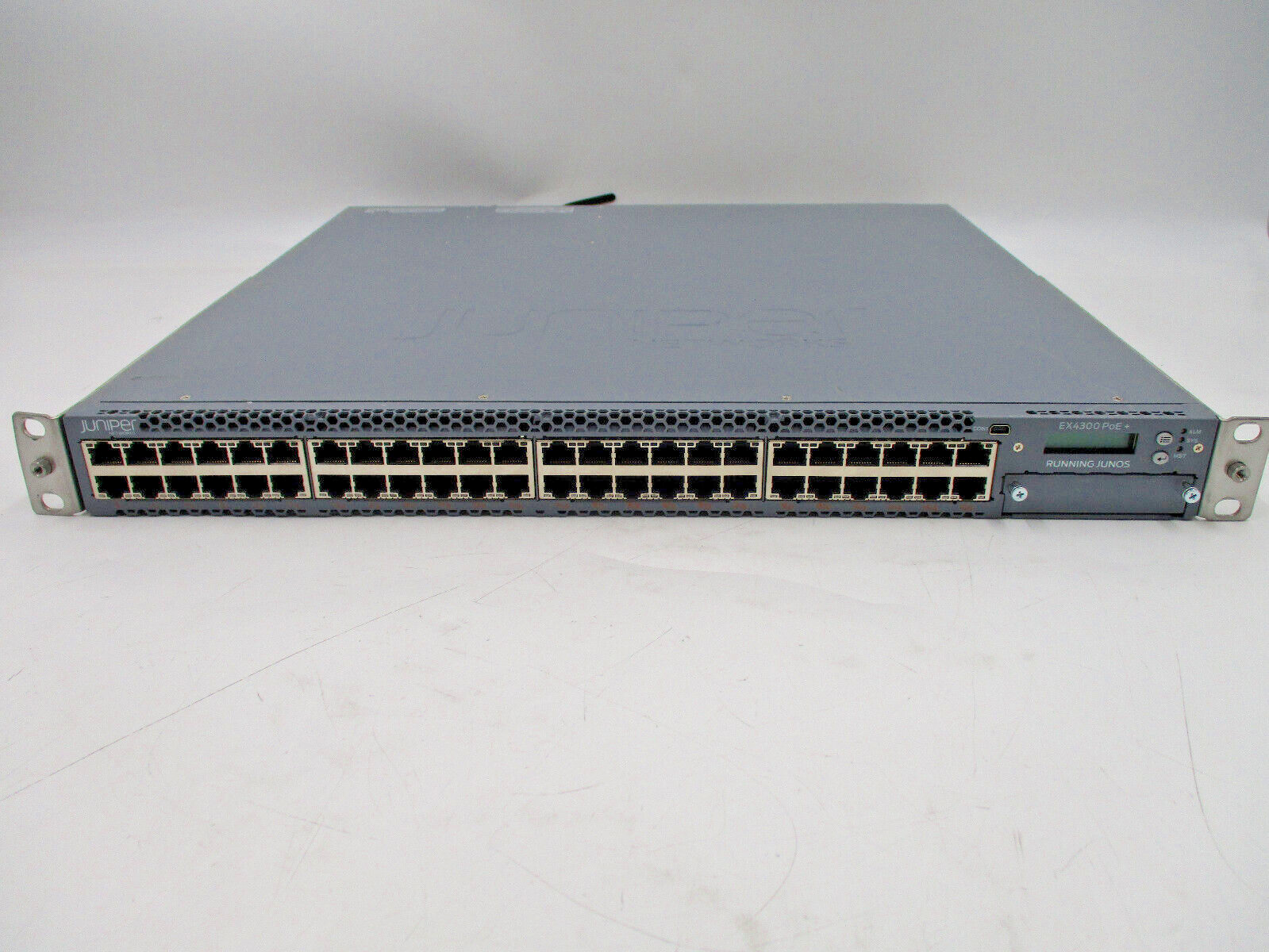 Juniper Networks EX4300-48P 48-Port PoE+ 4x QSFP PSU x2  W/Ears