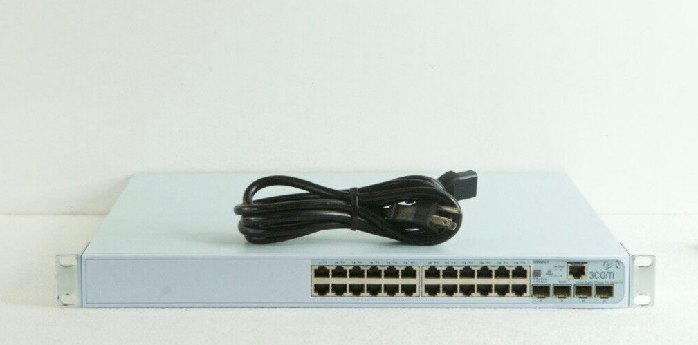 3Com 3CRUS2475 24-Ports Unified Gigabit Wired and Wireless PoE Switch k850