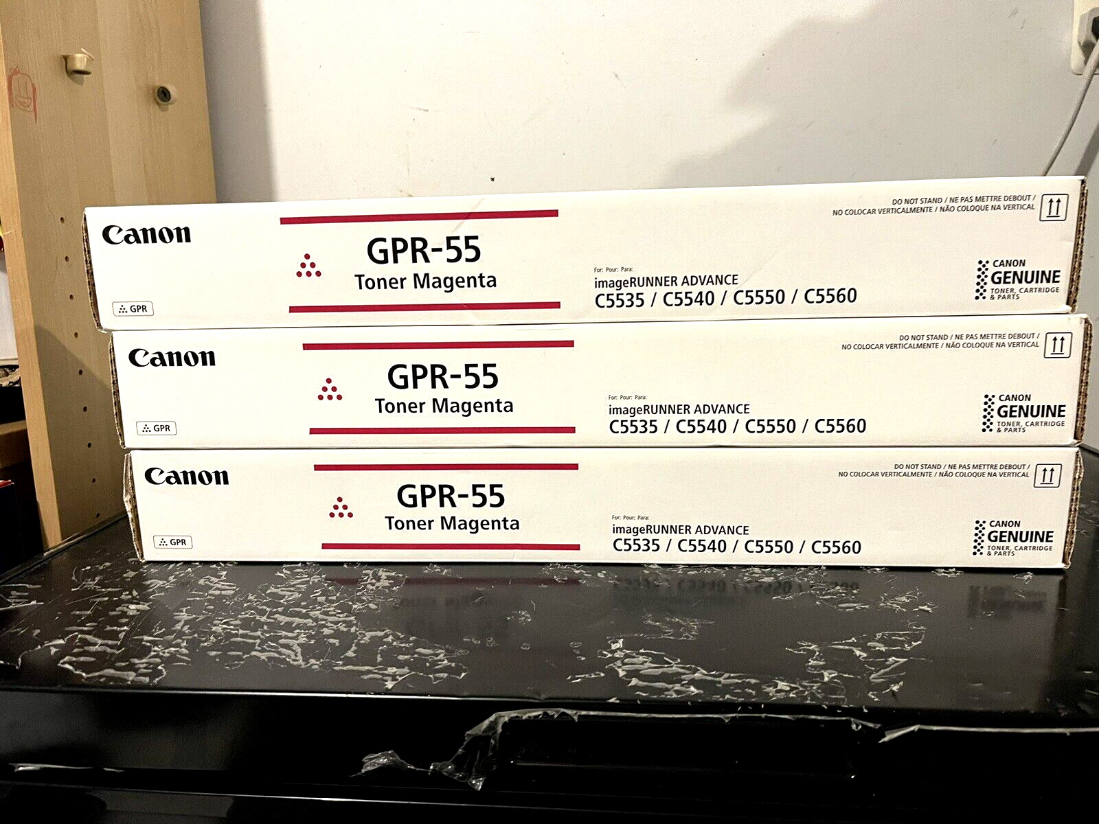 Canon Genuine Toner  GPR-55 - Magenta lot of 3 Factory sealed
