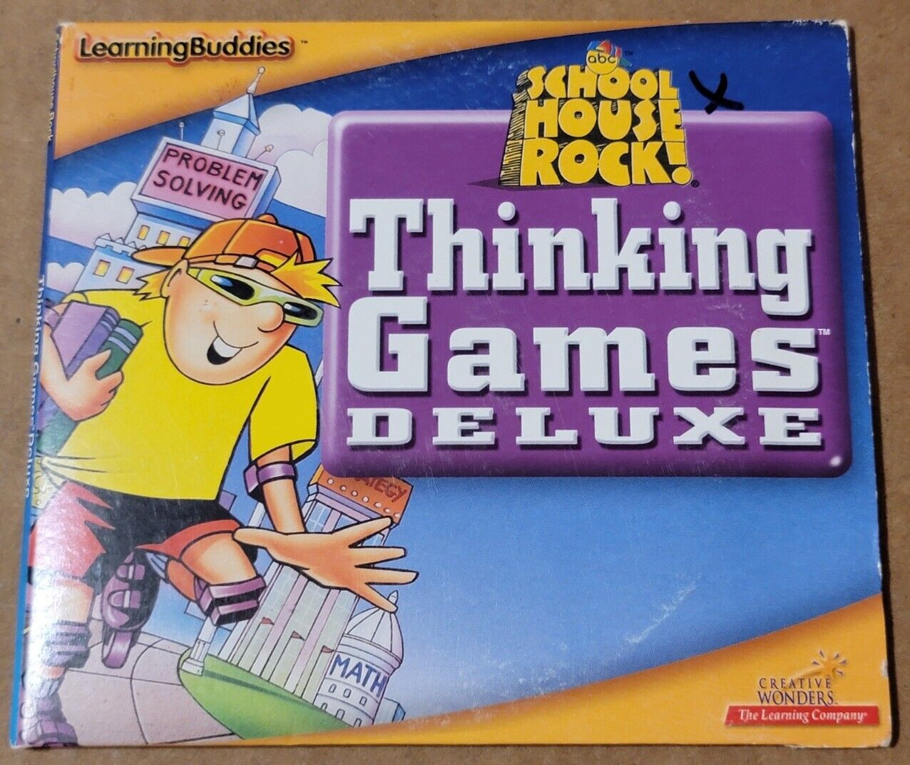 School House Rock Thinking Game Deluxe 2 CD-ROM SET 1999