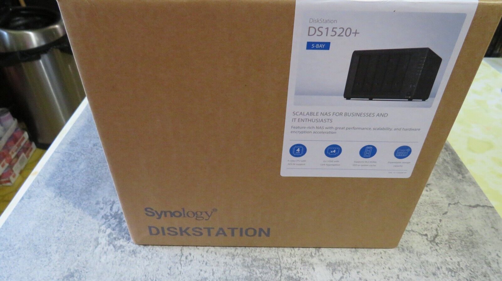 Synology DiskStation DS1520+ 5 Bay NAS