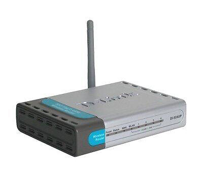 D-Link DI-524 54 Mbps 1-Port 10/100 Wireless G Router (DI-524UP/E)