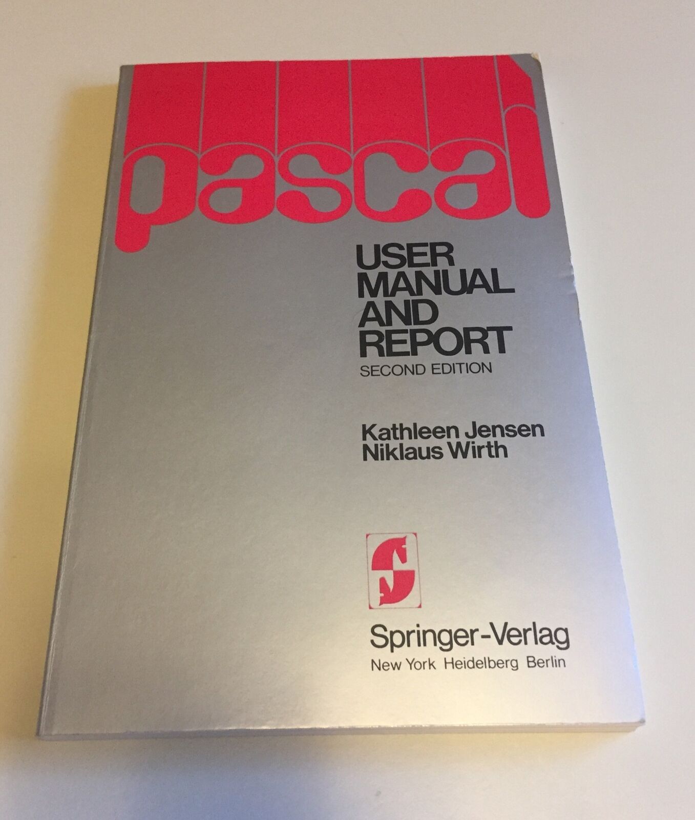 Vintage 1979 PASCAL User Manual Report Second Edition Jensen Wirth