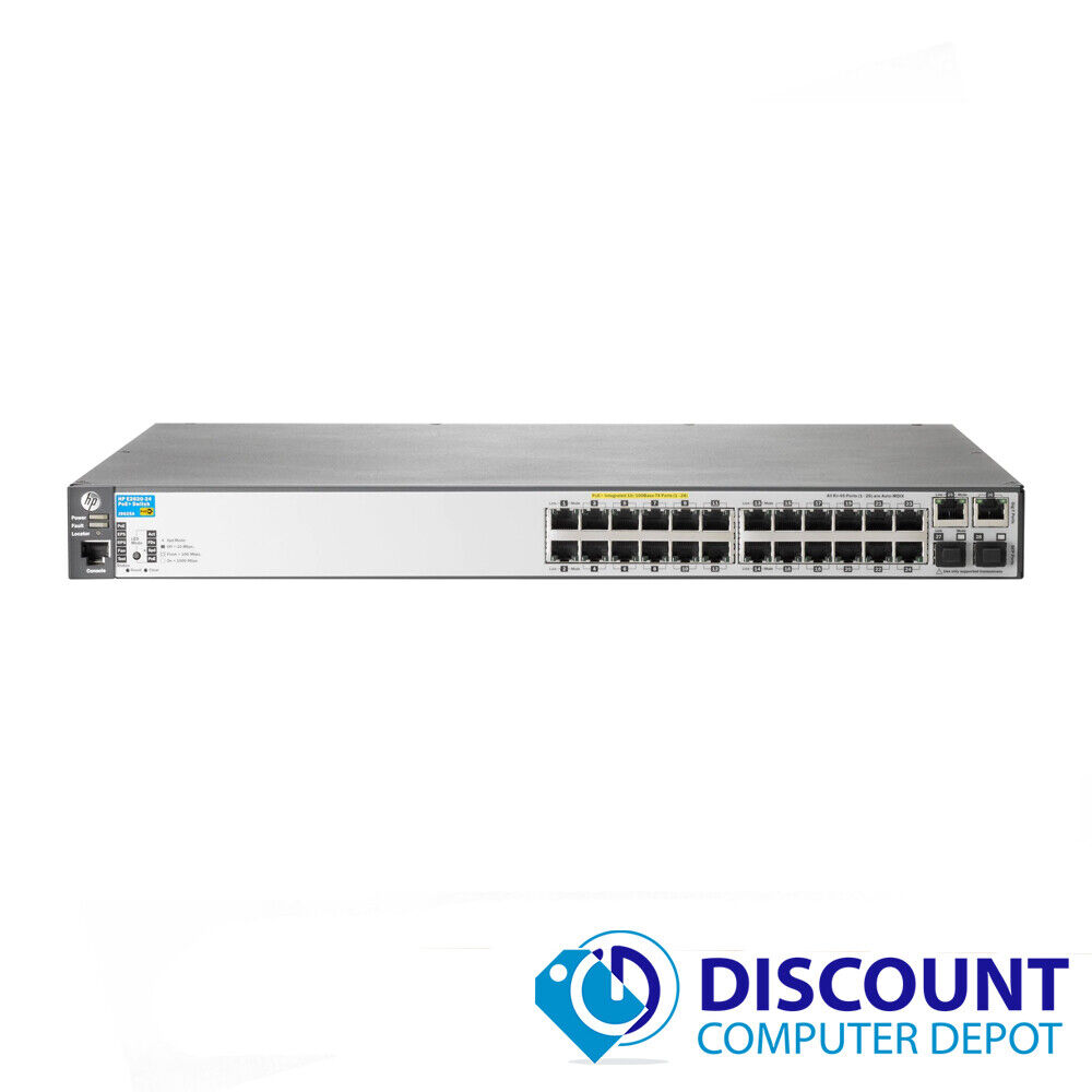 HP ProCurve 2530-24G J9776A 24 Port Gigabit Ethernet Managed Network Switch