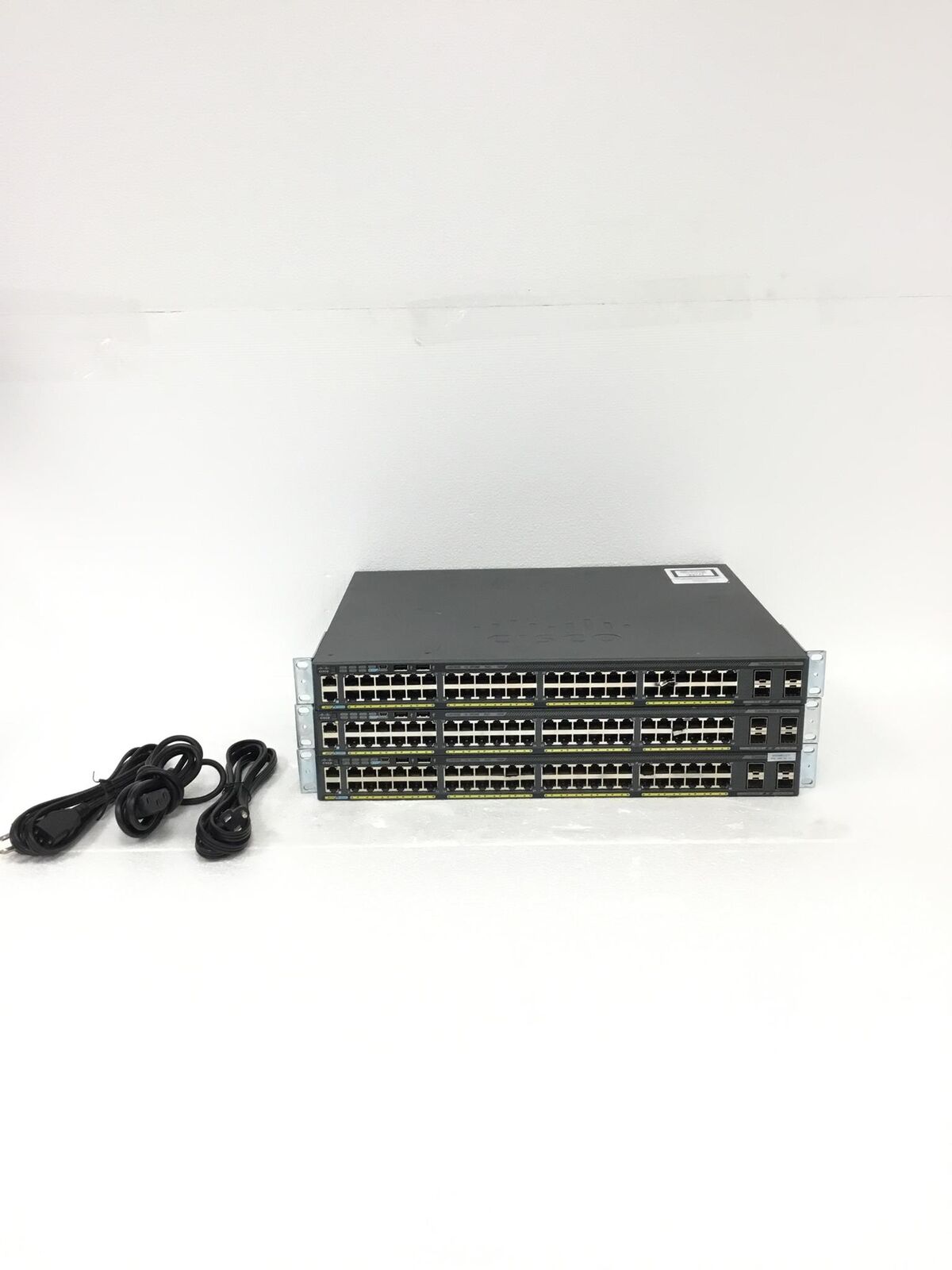 3x CISCO CATALYST 2960-X WS-C2960X-48FPS-L 48 Ports  Network Switch PLZ READ