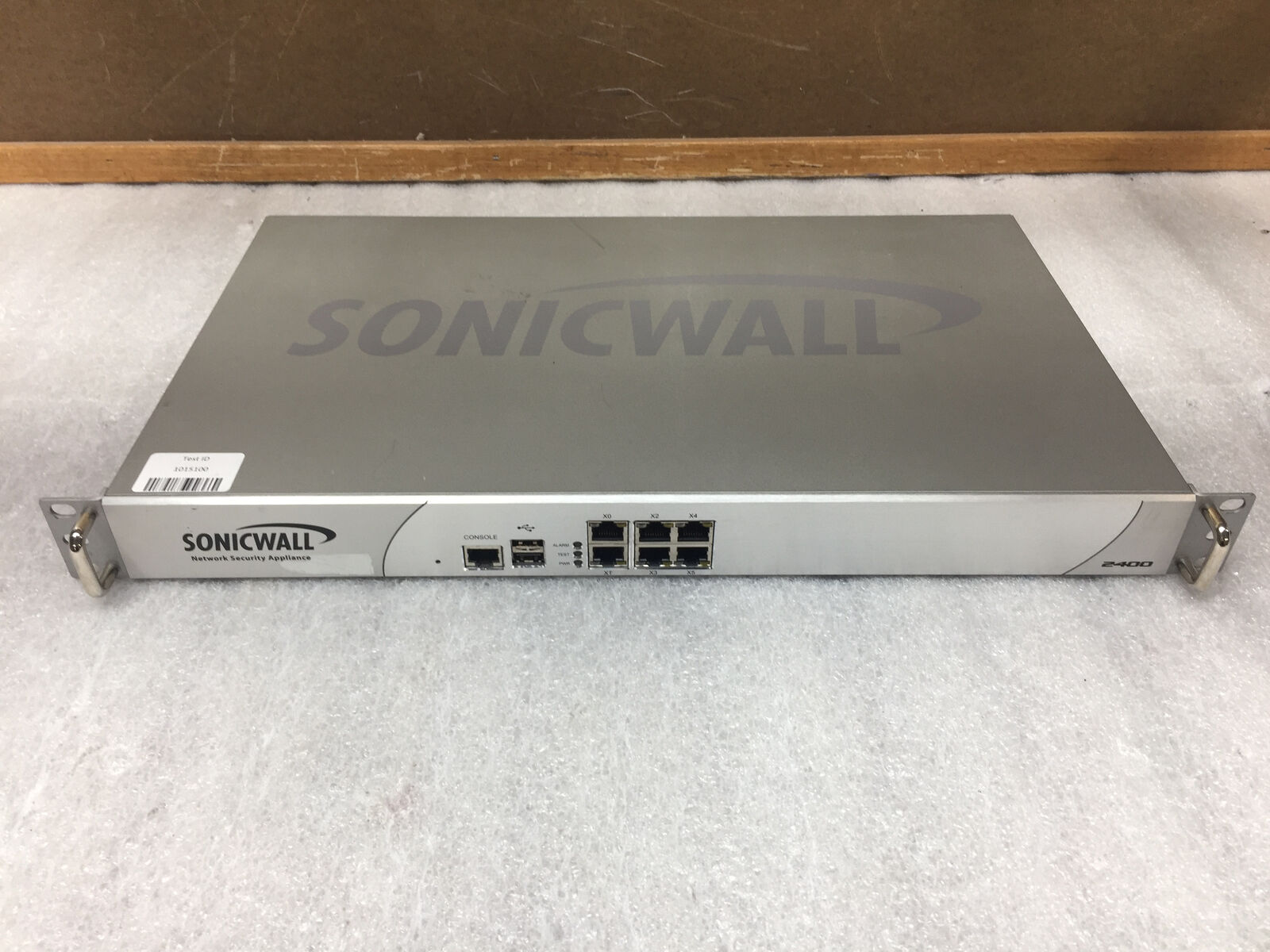 SonicWALL NSA 2400 Rack Mountable Network Security Firewall Appliance, Reset