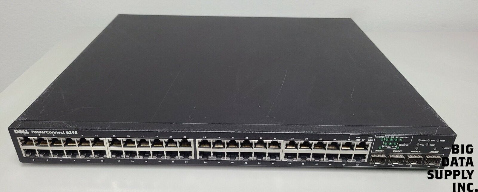 Dell PowerConnect 6248 48-Port 10/100/1000 Gigabit Ethernet Switch Part/N 0GP931