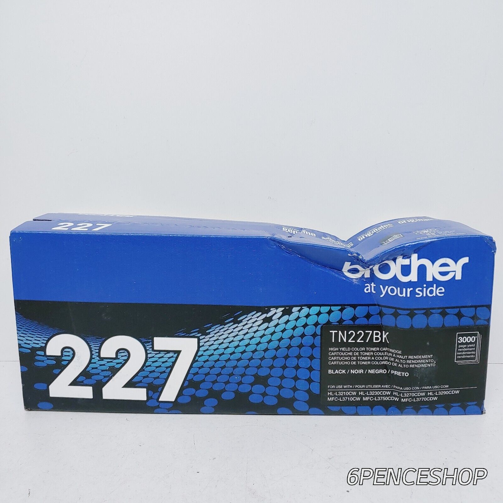 *New Deformed Box* Brother TN-227 Black Toner Cartridge TN227BK