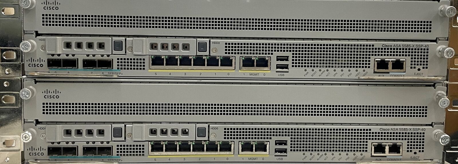 Cisco ASA 5585-X FireWall Chassis with SSP-40 MODULE and 1200W DUAL PWR