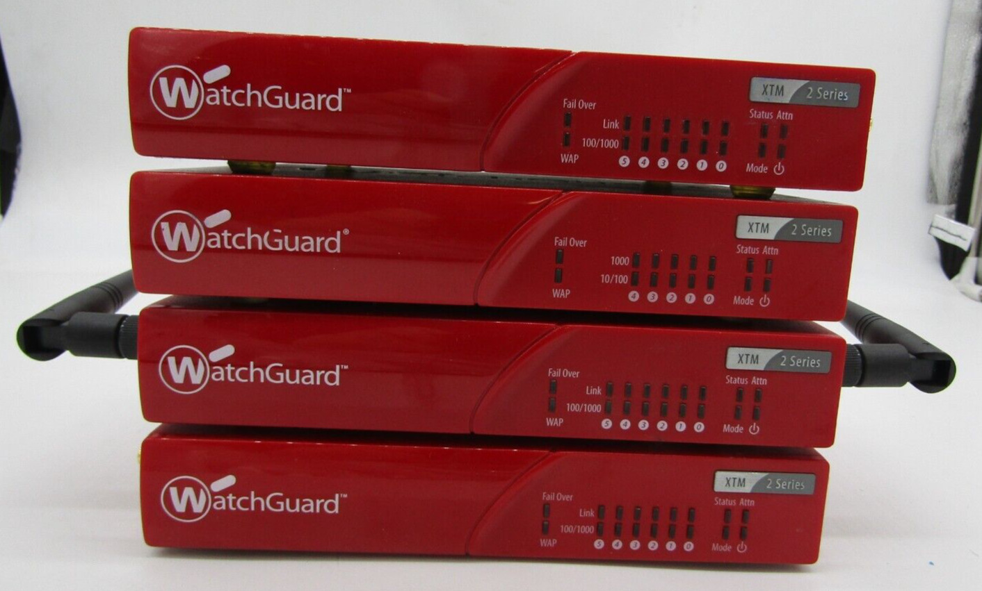 * LOT OF 4* WatchGuard XTM2 Series (FS1E5) Firebox Firewall Router