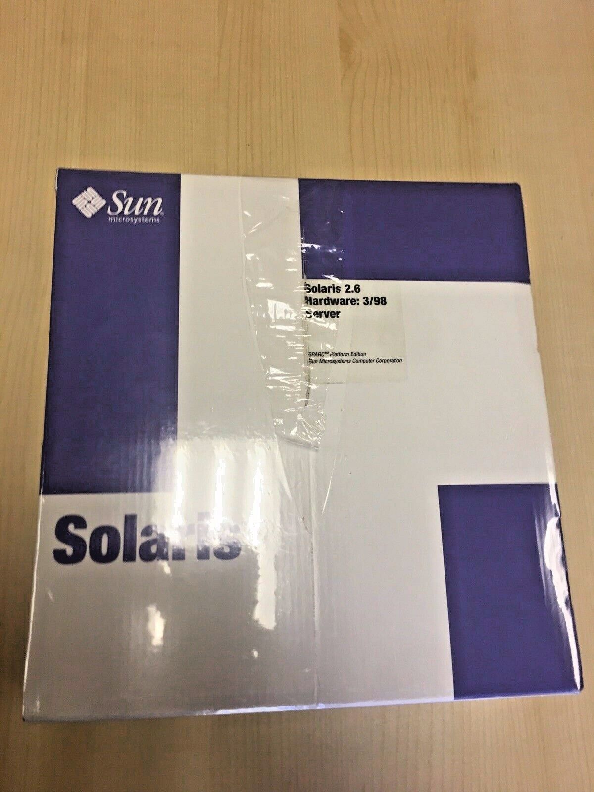Sun MICRO SYS. Solaris 2.6 Hardware:3/98 Server Operating System P/N 798-0328-02