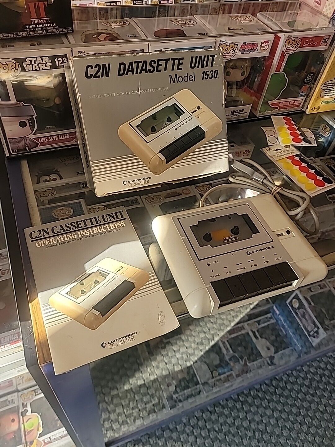 Commodore Computer C2N Datasette Unit Model 1530 Cassette 