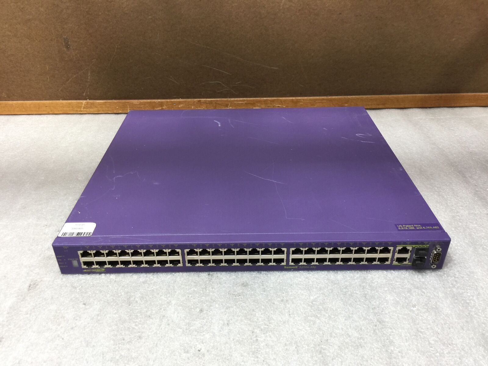 Extreme Networks Summit X250e-48p 15107 48 Port Rackmount Network Switch -Tested
