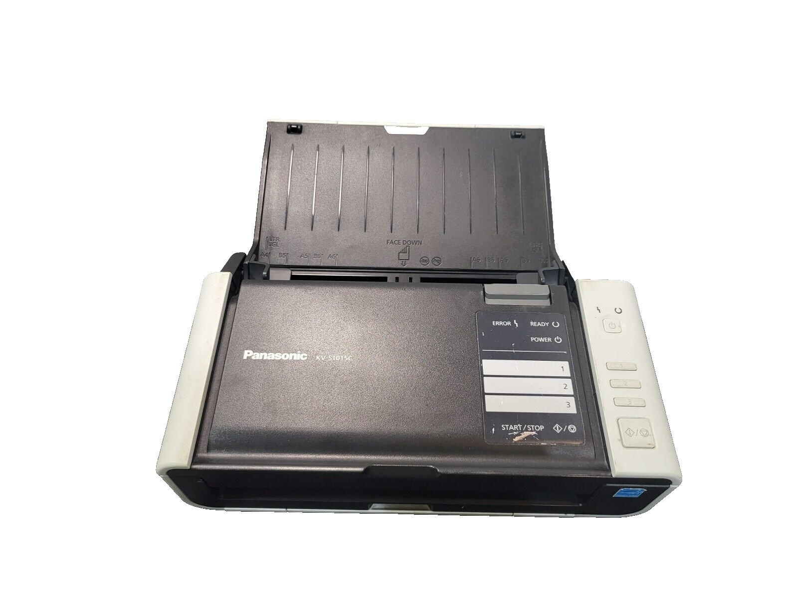 Panasonic KV-S1015C White USB 2.0 Duplex Document Scanner 16 Volts - TESTED