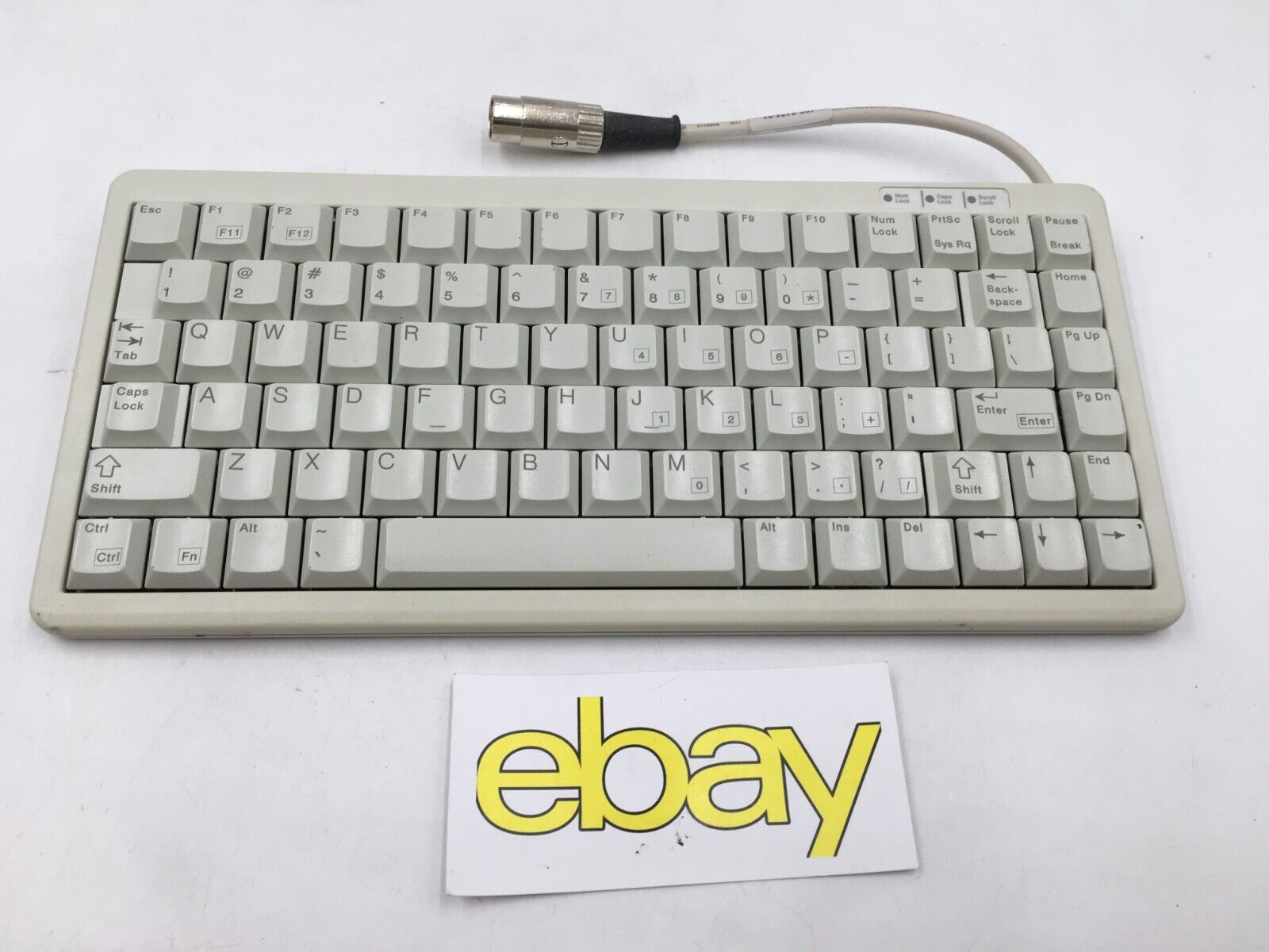 Vintage CHERRY Mini Mechanical Keyboard Model ML4100 CYA 