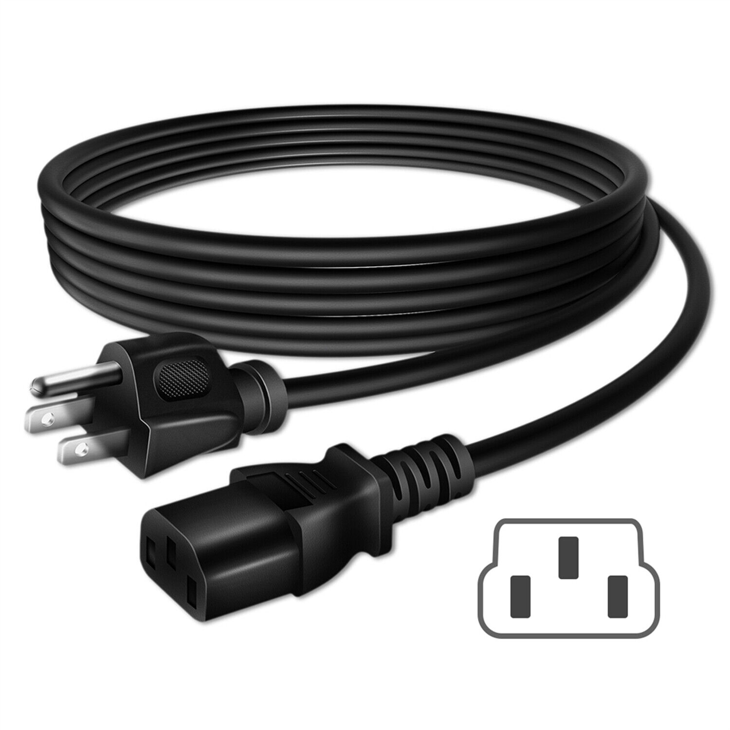 6ft UL AC Power Cord Cable for TP-LINK SafeStream TL-ER6020 TL-ER6120 Router PSU