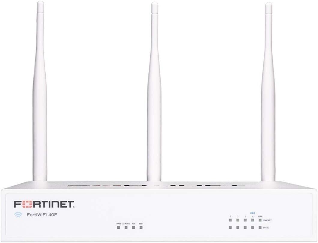 FORTINET FortiWiFi-40F Network Security EXP 5/20/24 (FWF-40F-A-BDL-950-12)- New