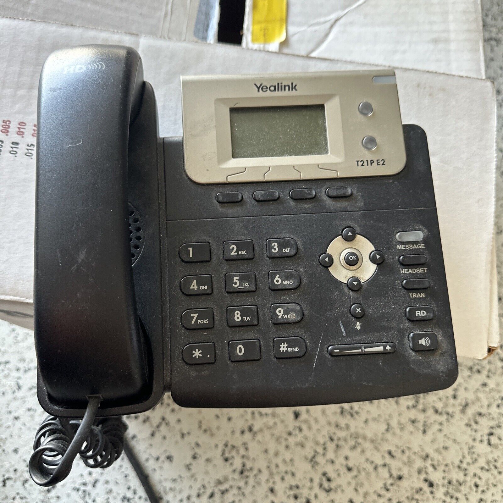 Yealink SIP-T21P E2  Dual-line Entry Level IP Phone