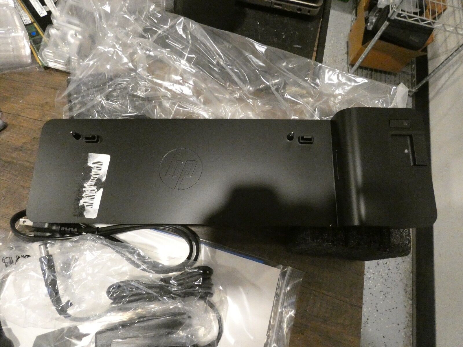 HP UltraSlim Docking Station D9Y32UT#ABA Dock (Used-Working) with Power Adapter