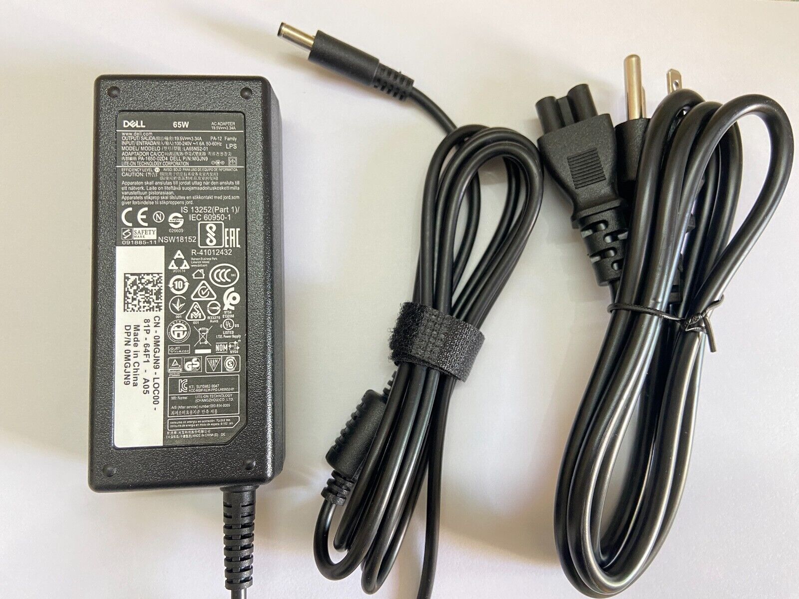 Genuine 65W Adapter Charger For Dell Inspiron 15 5000 3000 7000 17 3000 series