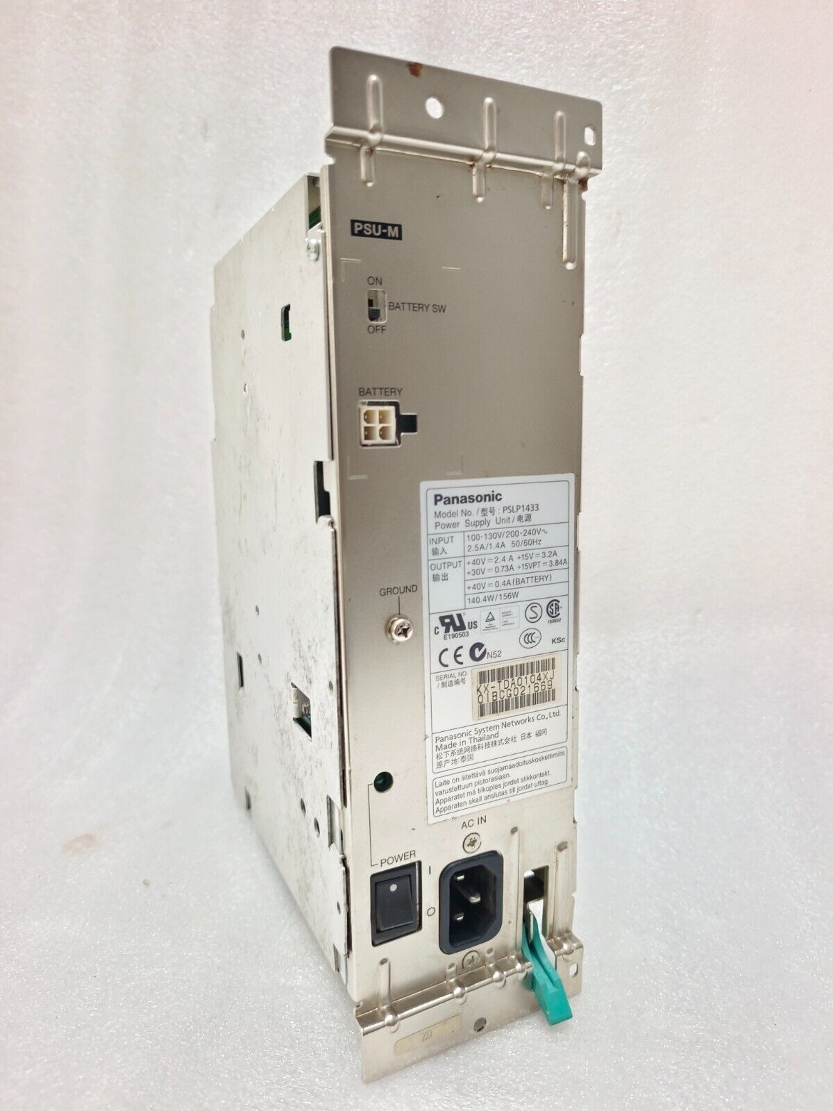 Panasonic PSLP1433 KX-TDA0104XJ PSU Power Supply Unit MPS3303 p