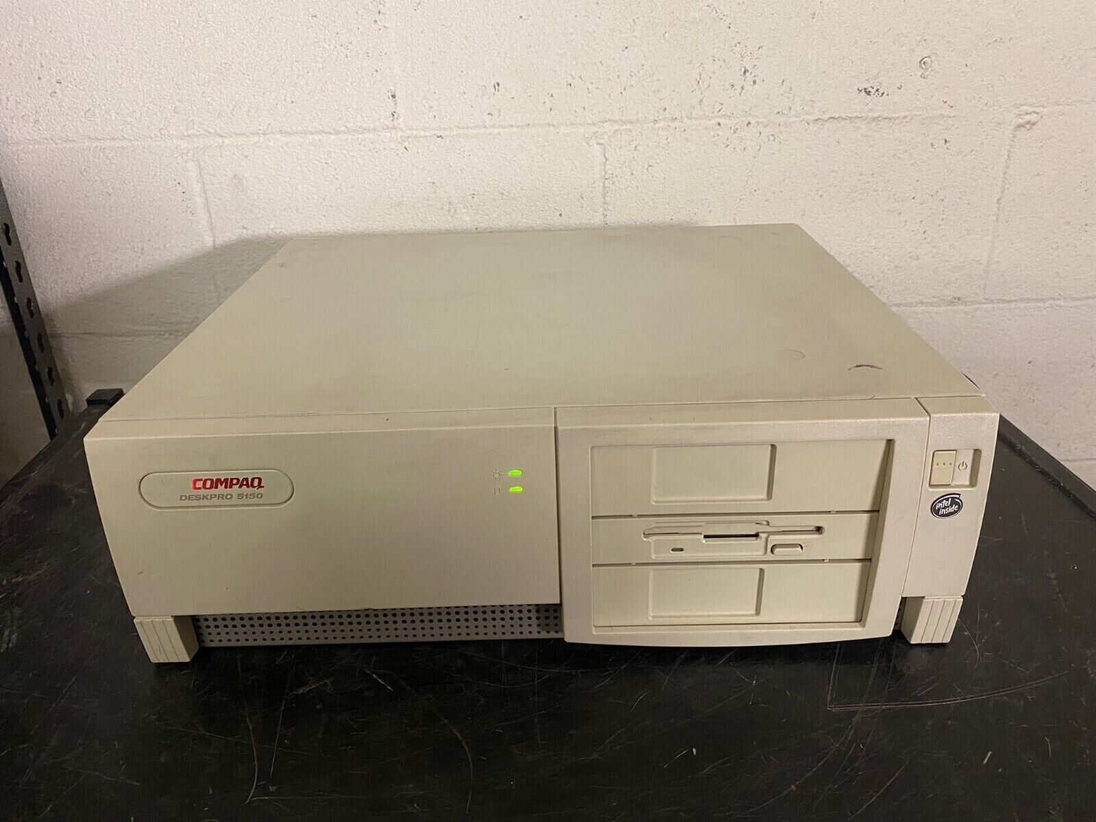 Genuine Vintage Compaq Deskpro 5150 Computer PC Desktop