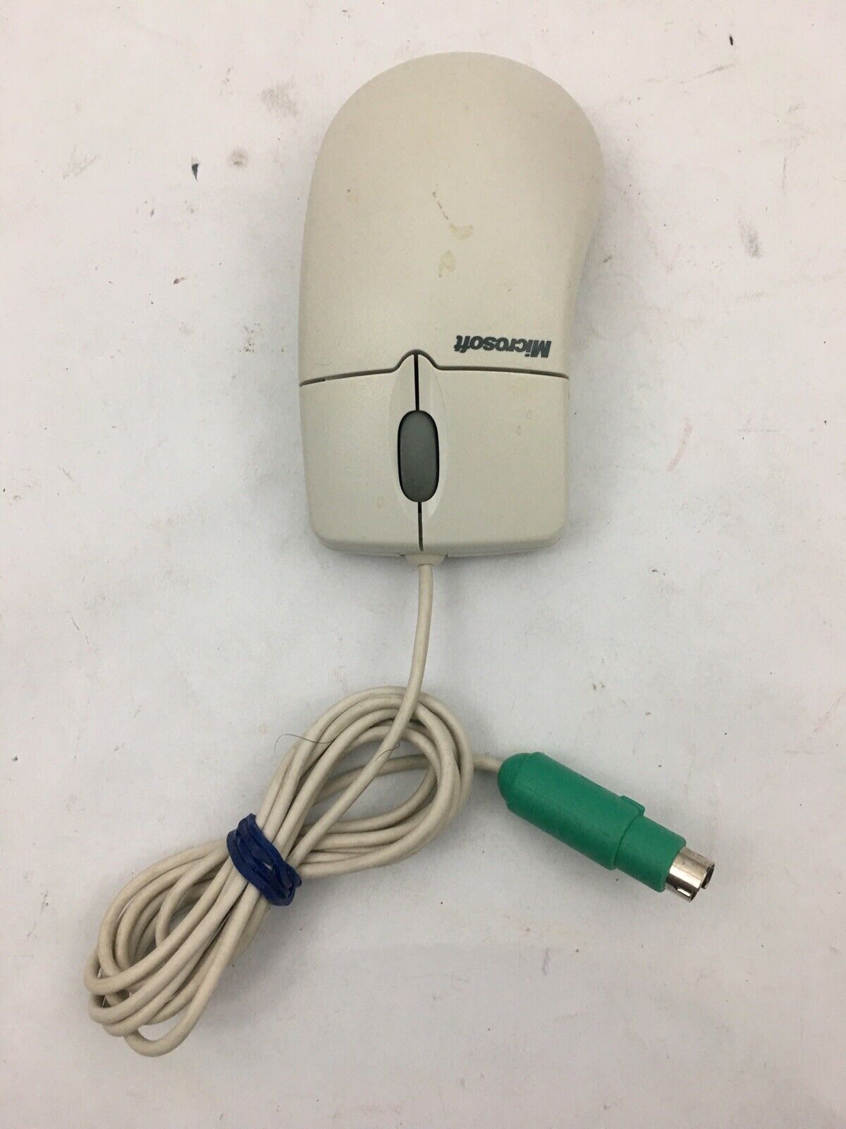 Vintage Microsoft Mouse Port Compatible PS/2 Wired Mouse1.2A