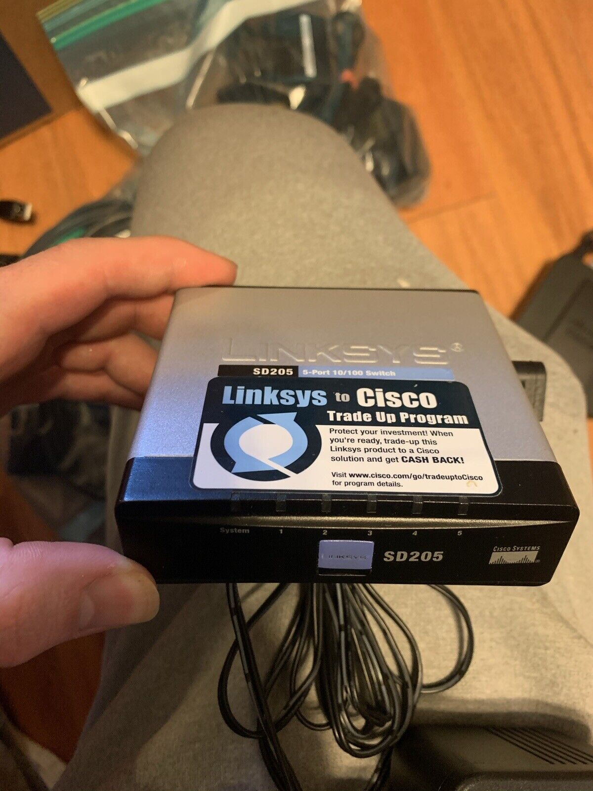 LINKSYS SD205 5-PORT FAST ETHERNET SWITCH