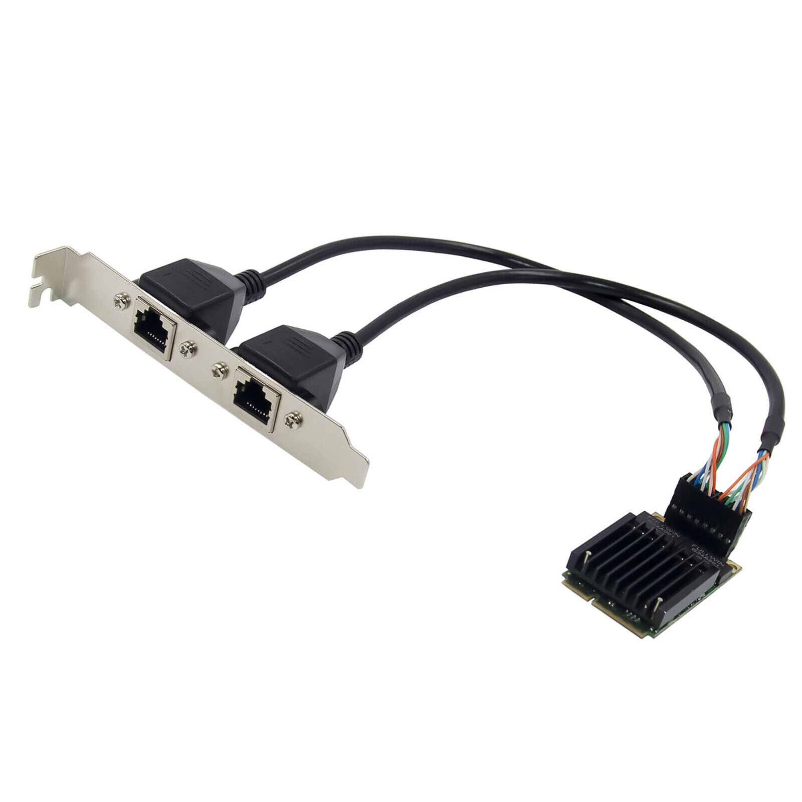 MINI PCIE to dual Port Gigabit Ethernet 100/1000M lan card Intel 82583
