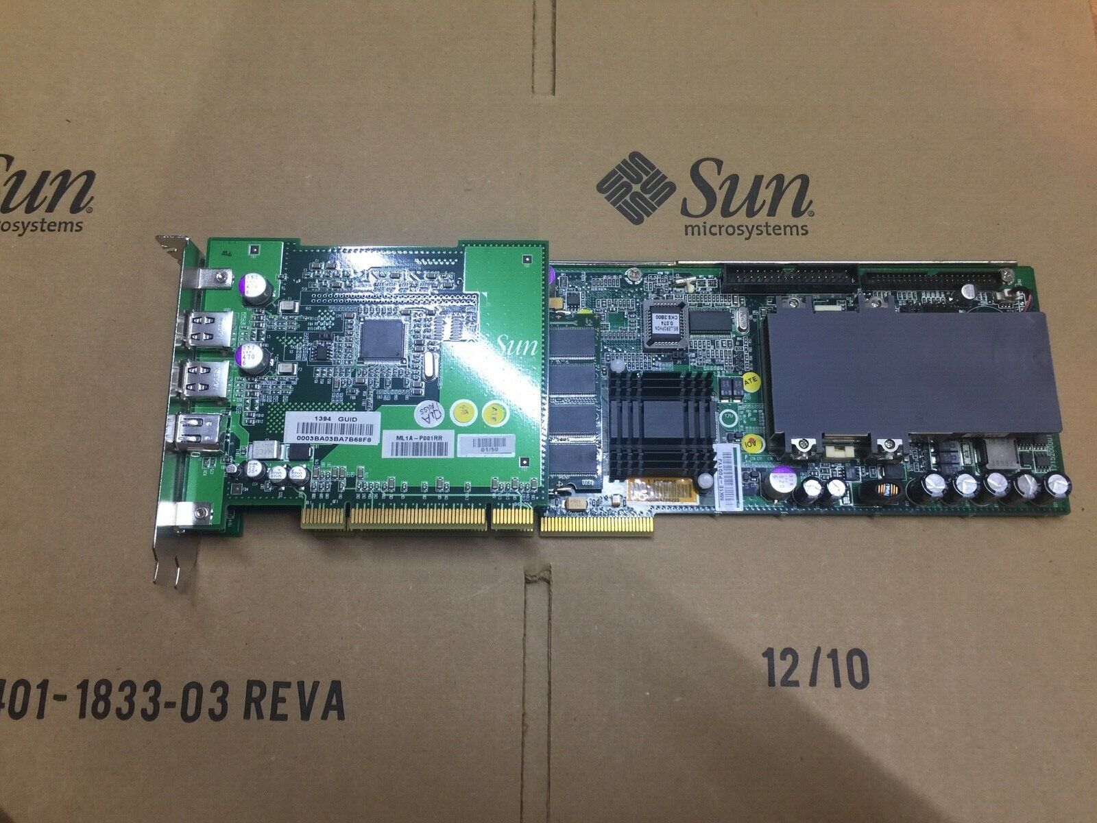 SUN X2134A SunPCi III 1.4GHz Co-Processor Card, 256mb-RAM,375-3116-04, Test-PASS