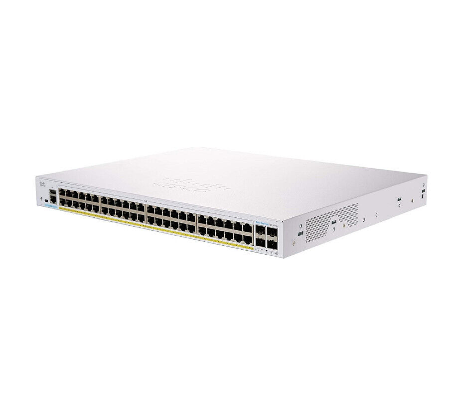 Cisco CBS350-48P-4G 350 Series 48 Ports 4G Poe+ Managed Switch 1 Year Warranty