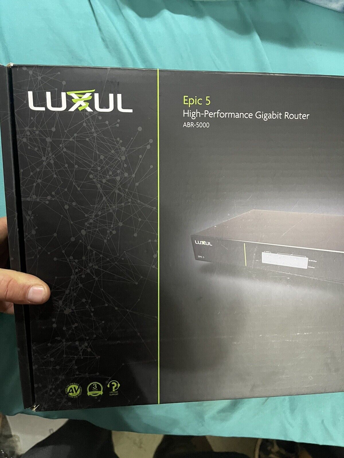 Luxul Epic 5 High-Performance Gigabit Router ABR-5000 