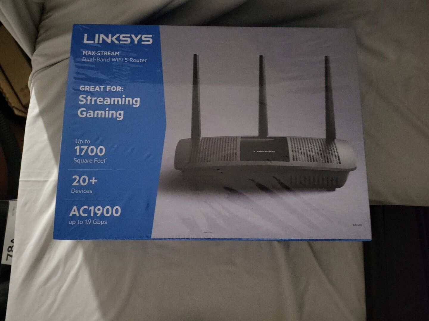Linksys R74 EA7450 Max-Stream AC1900 Wireless Dual-Band Gigabit Router - New