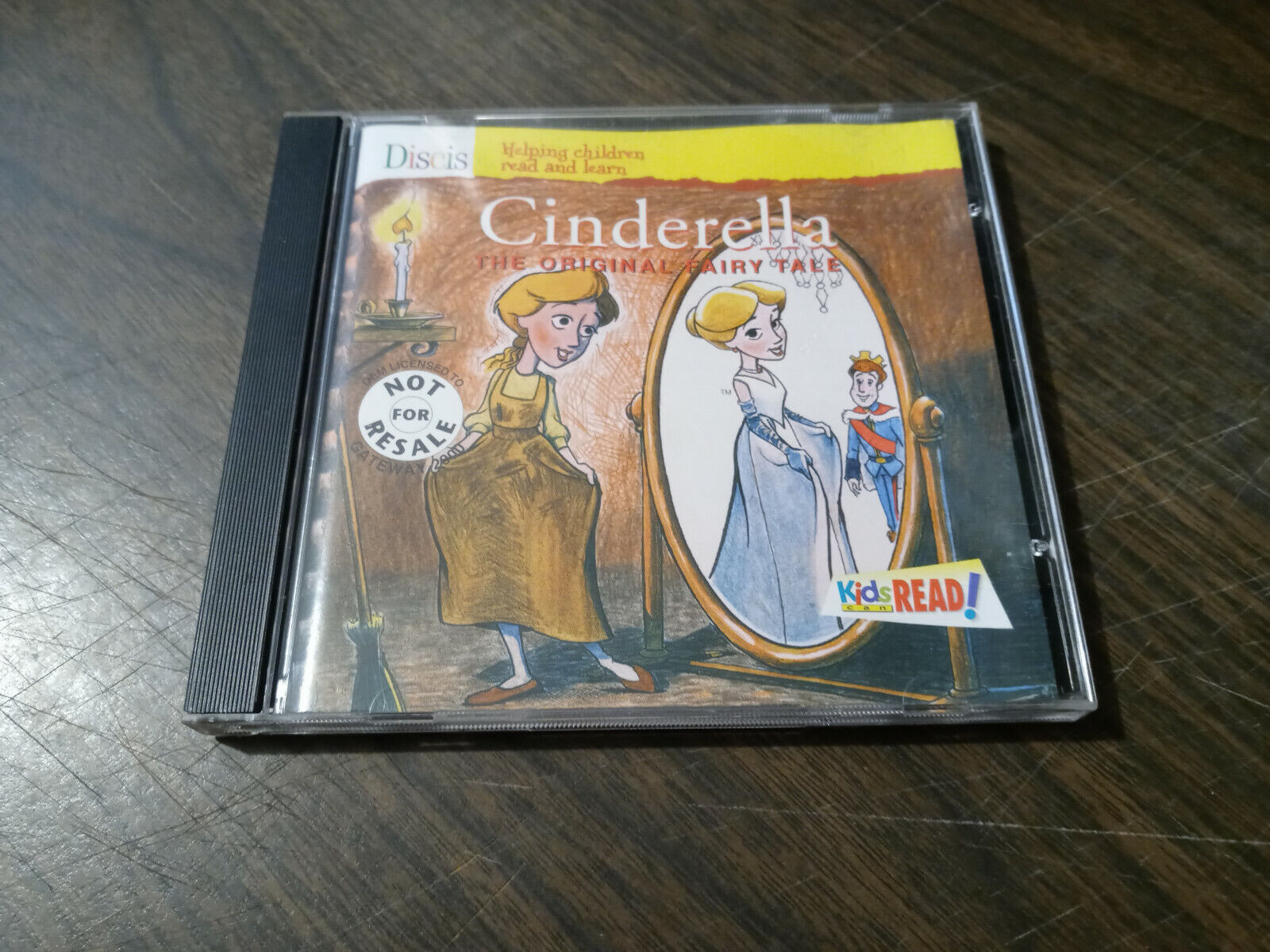 Cinderella: The Original Fairy Tale (CD-ROM, 1995, Discis) - Kids Can Read