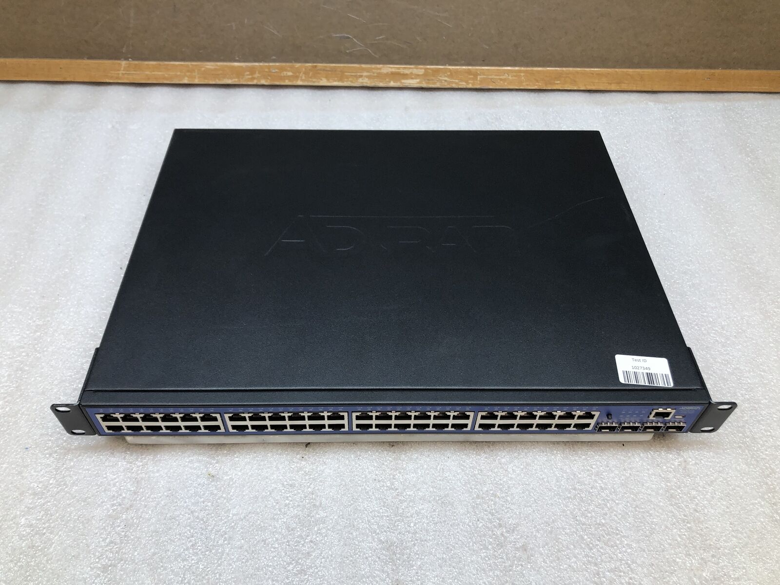 Adtran NetVanta 1550-48P 48-Port Gigabyte PoE+ Ethernet Network Switch
