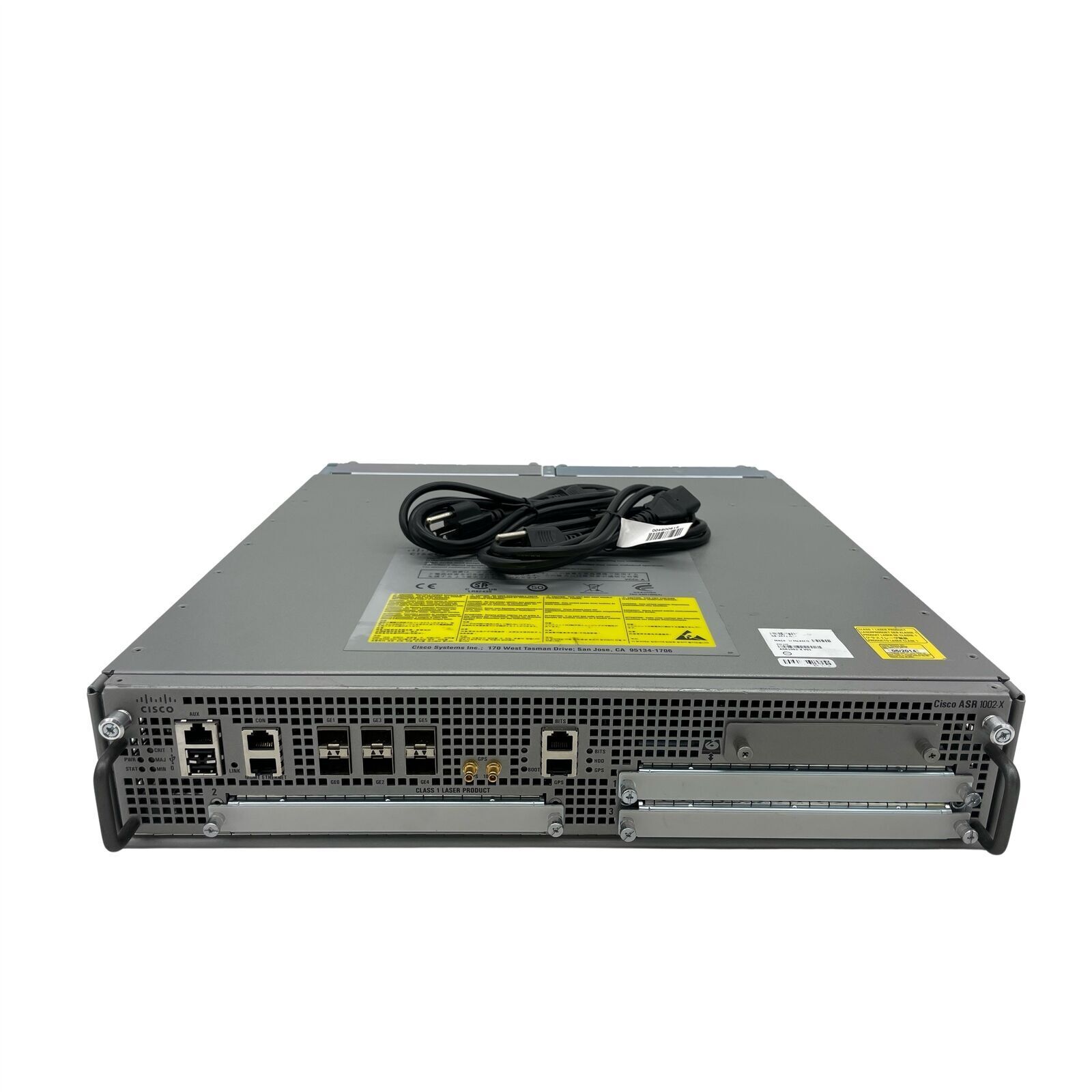 Cisco ASR1002-X 6-Port SFP WAN Aggregation Services Router Dual AC Warranty