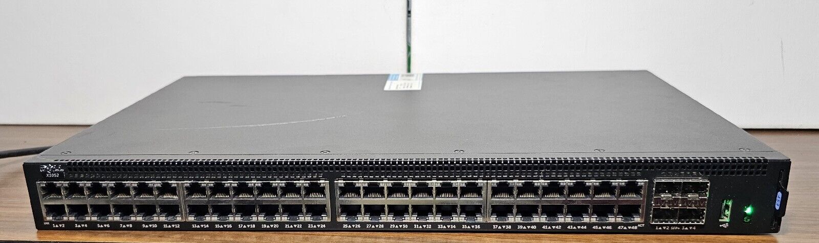 Dell Networking X1052 48 Port  Gigabit Managed Switch E12W