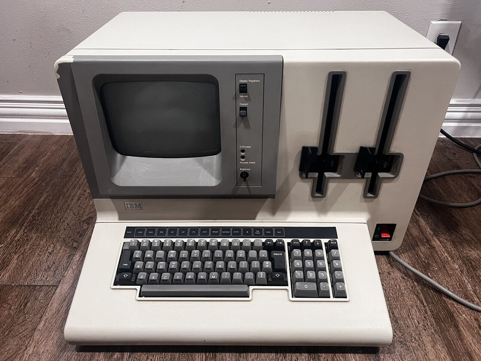 RARE Vintage IBM 5110-3 5120 Computer Beam Spring Keyboard BOOTS 8\
