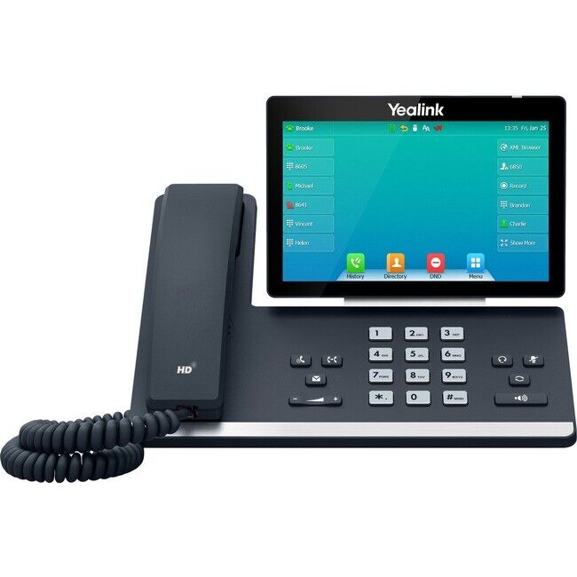 Yealink SIP-T57W IP Phone Corded Wireless Wi-Fi Wall Mountable Desktop Classic