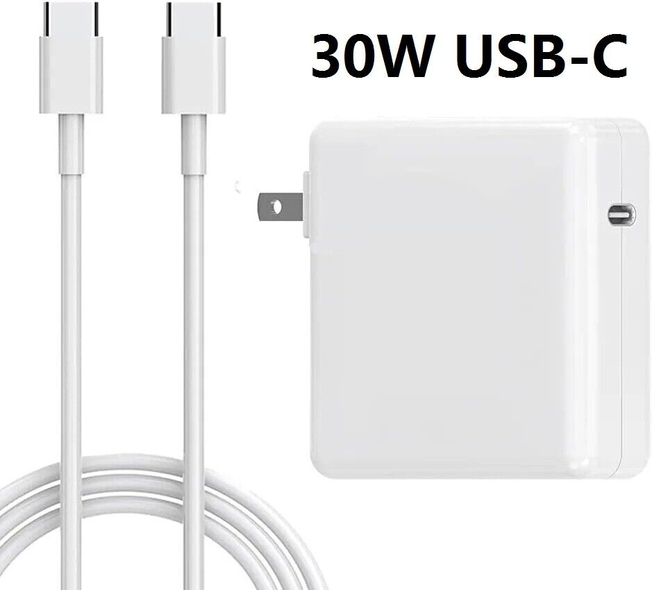 30W USB-C Power Adapter for Apple MacBook Air A1882 A1532 A1932
