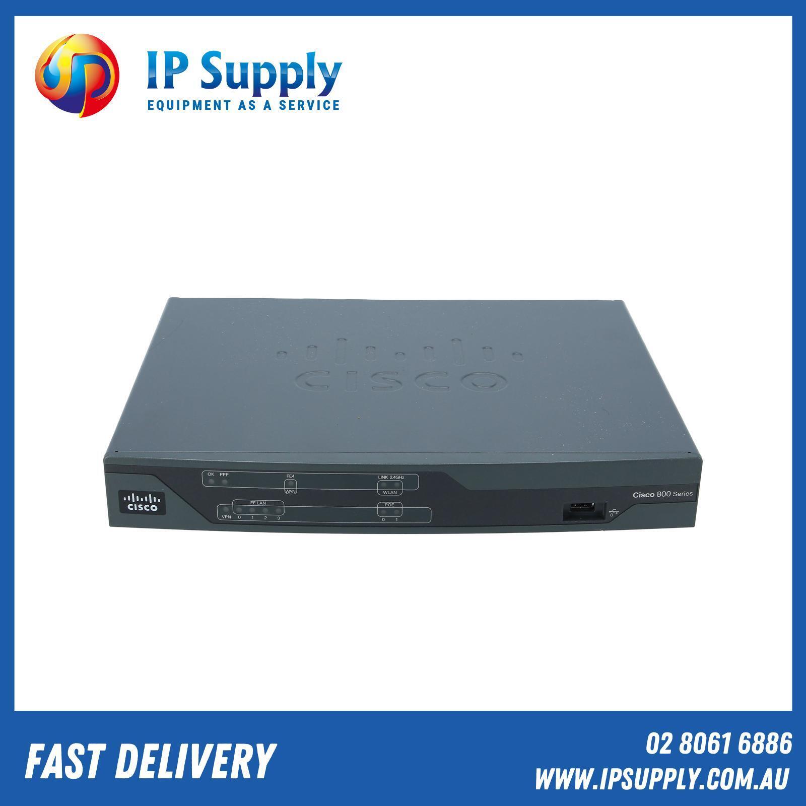 Cisco C887VA-K9 880 Series Integrated Services Routers  6MthWty