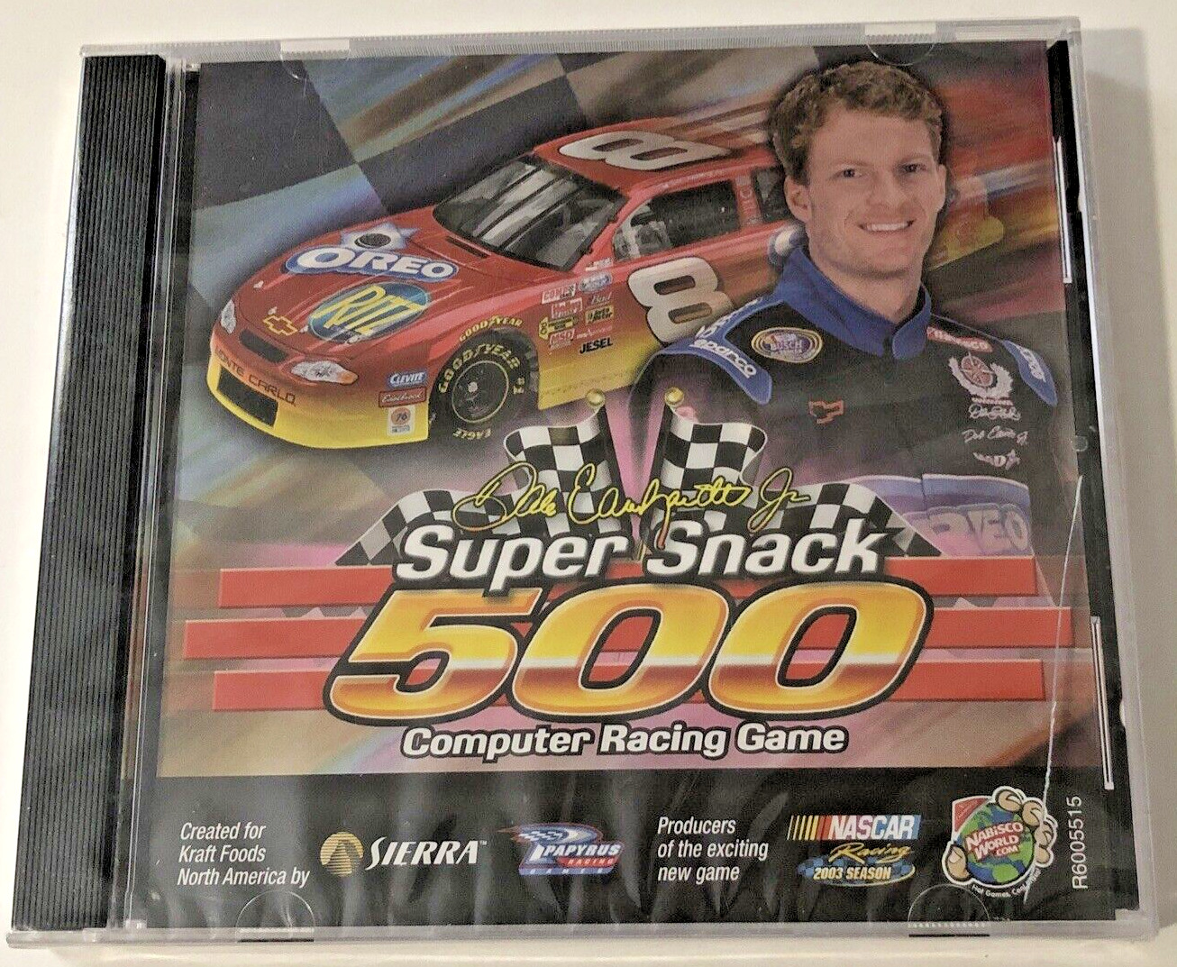 Dale Earnhardt Jr Super Snack 500 PC 2003 Sweepstakes Prize Game New Sealed