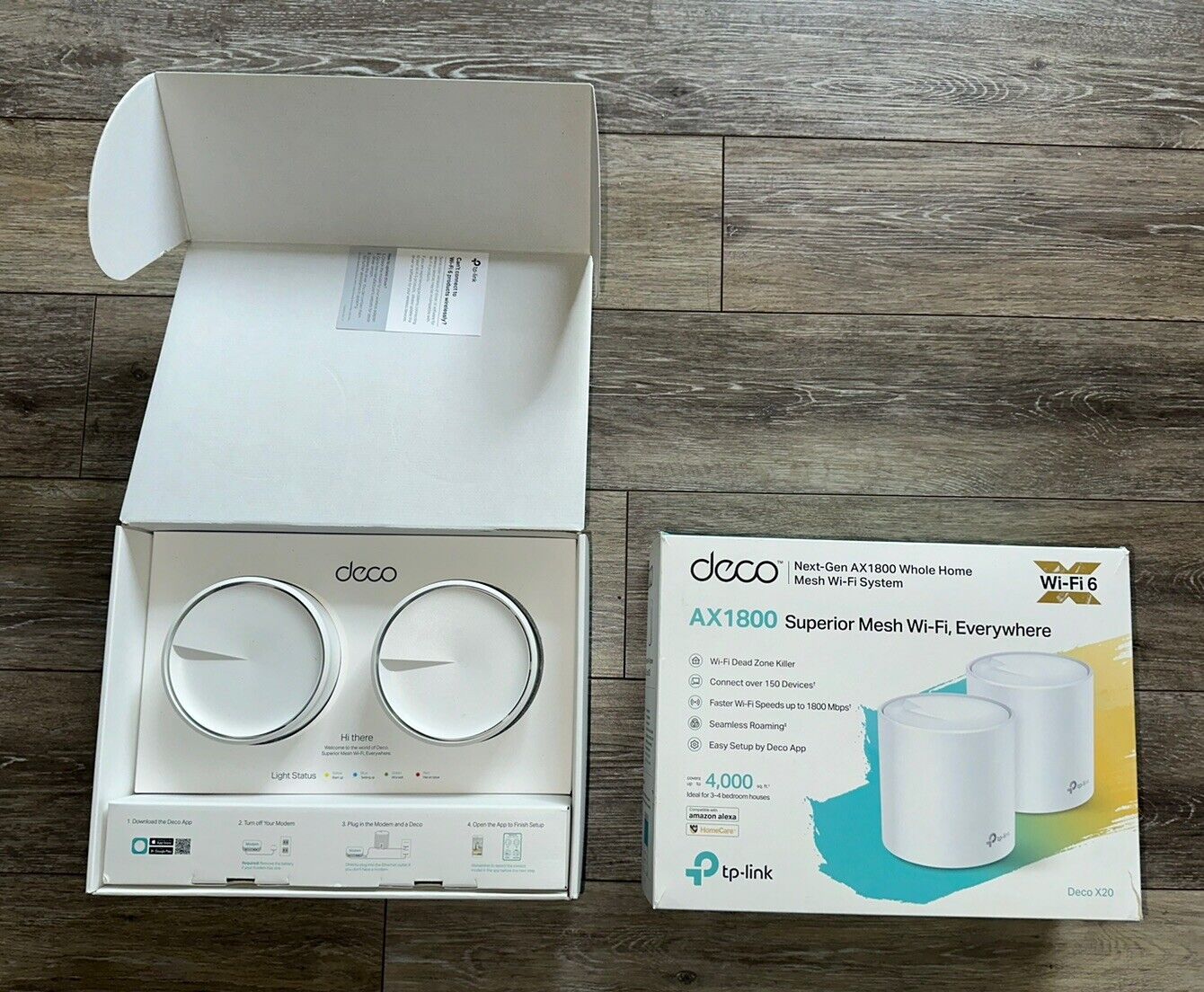 TP-LINK Deco X20 AX1800 Mesh Wi-Fi 6 System 2-Pack