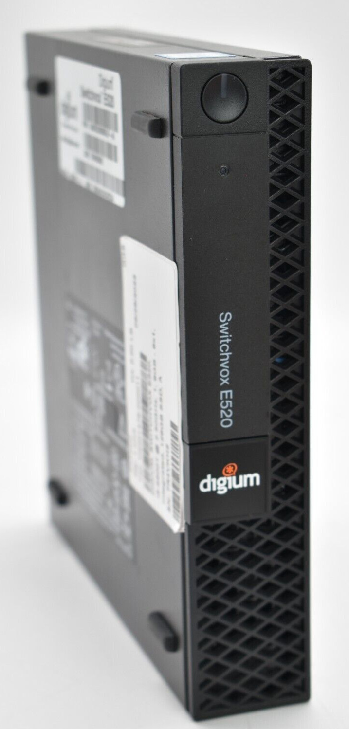 Digium SWITCHVOX E520 Intel i5-6500T @ 2.50GHz 8GB 128GB SSD Switchvox 6.5