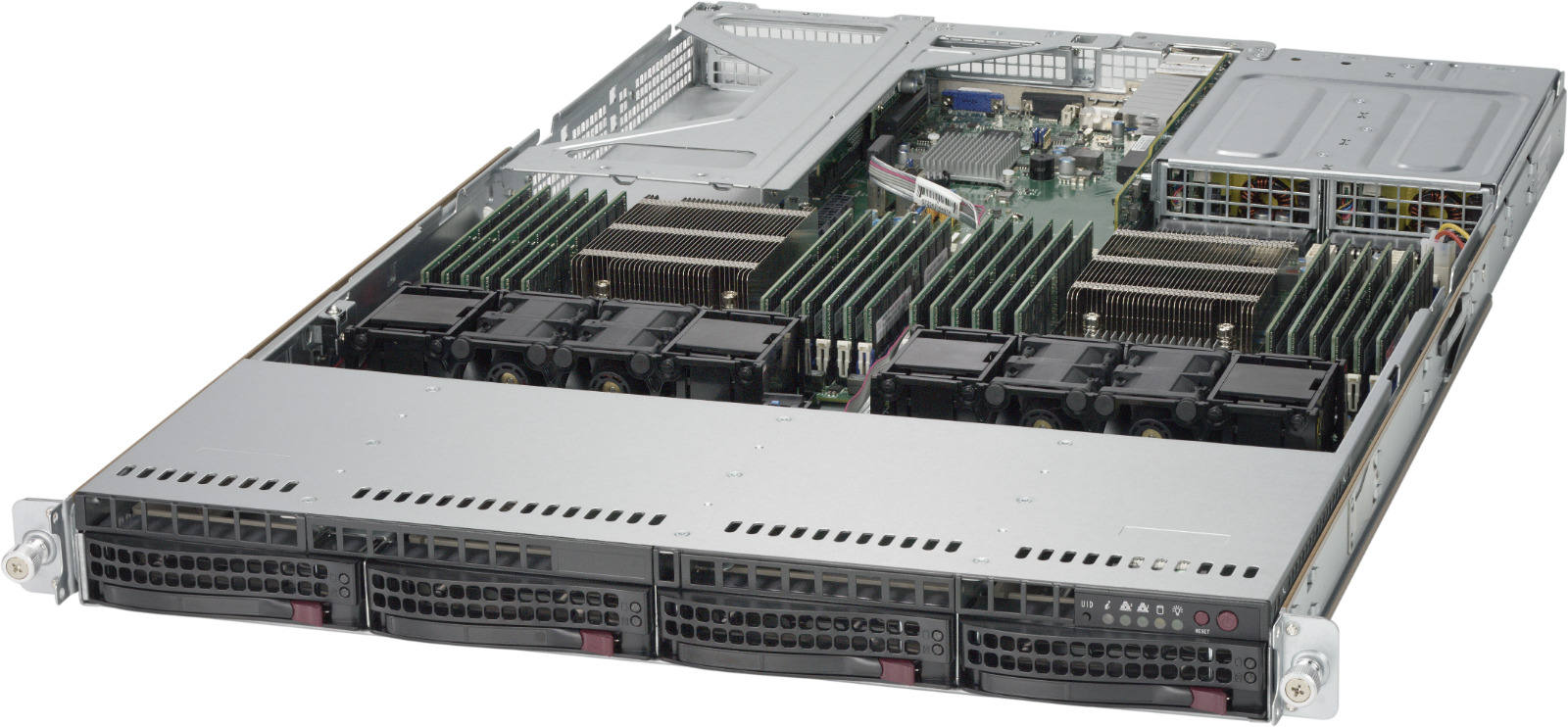 1U UXS Server X10DRU-i+ Xeon 36 Cores 32GB DDR4 RAM 4x 10GBE OB+ X520-DA2 2x PSU