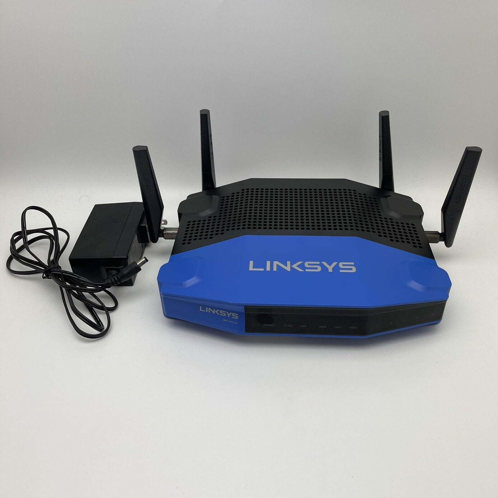 ✅ Linksys WRT1900AC 1300 Mbps 4 Port Dual-Band Wi-Fi Router 2.4GHz 5Ghz
