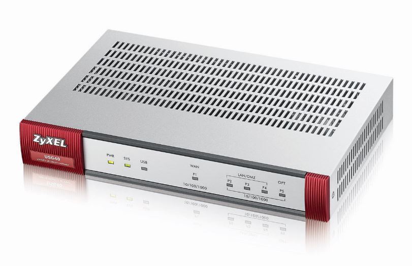 ZYXEL USG40-NB - Next Generation Unified Security Gateway— Performance Series
