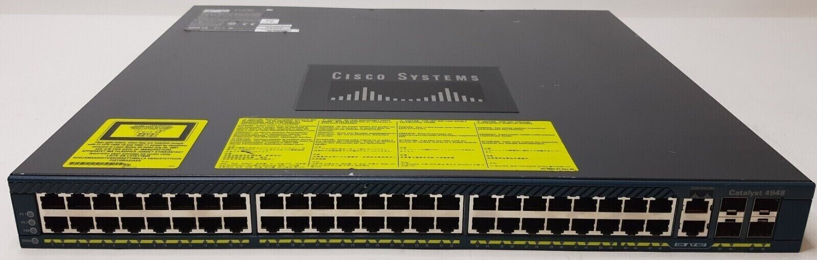 Cisco Catalyst 4948 WS-C4948-S  48 Port Gigabit Switch