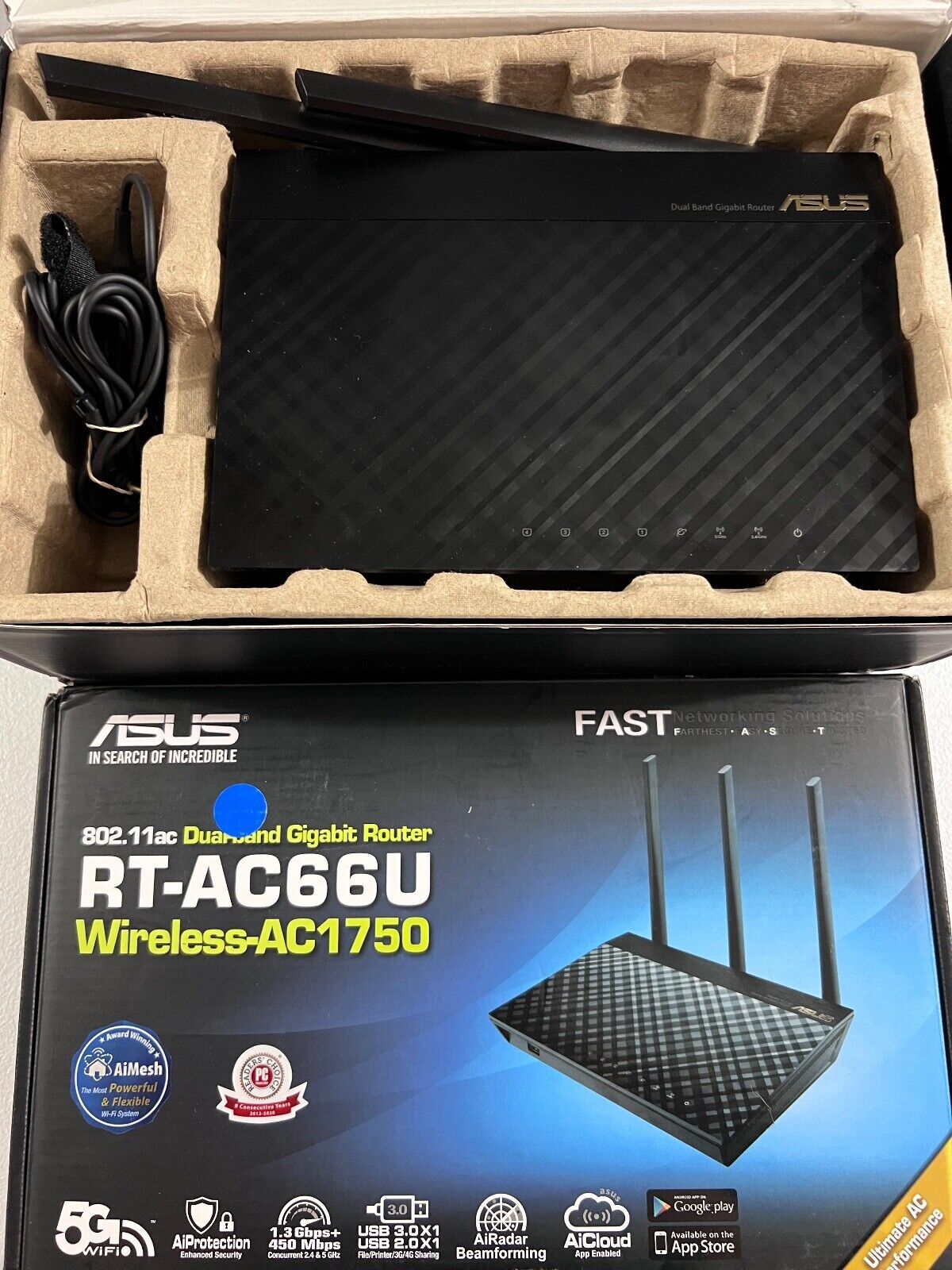 ASUS RT-AC66U Dual Band Gigabit Wireless Router