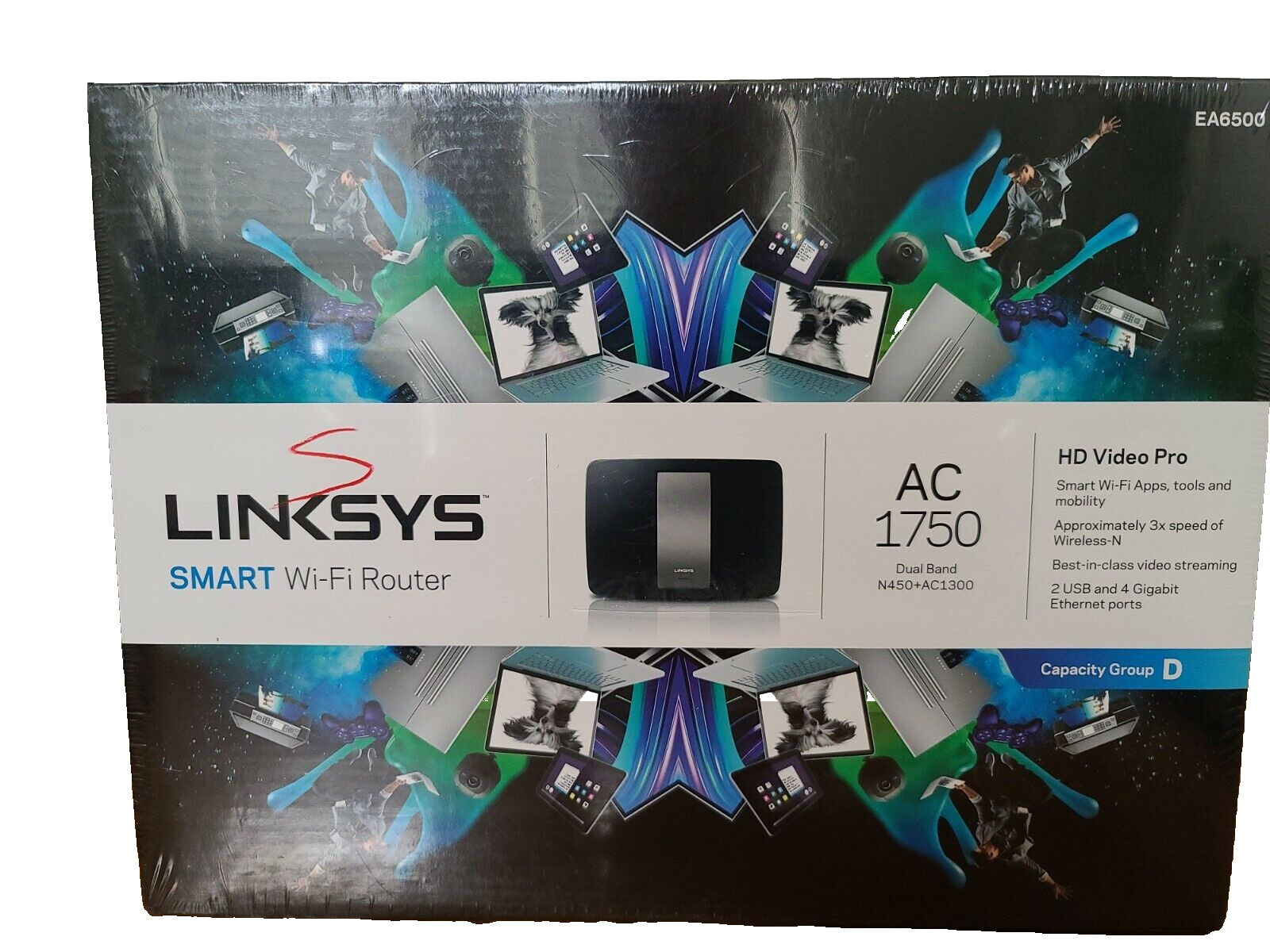 Linksys Smart Wi-Fi Router AC 1750 EA6500 New in Sealed Box